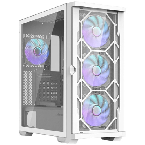 Корпус ATX Miditower Zalman Z10 Duo White УЦЕНКА
