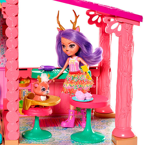 Enchantimals Mattel Домик Данессы Оленни FRH50