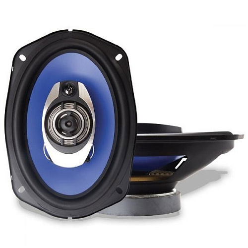 Колонки автомобильные Kicx TL 693S 200Вт 15x23см трехполосные