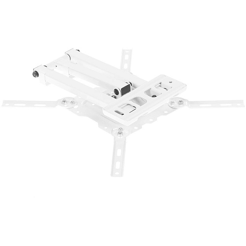 Кронштейн наклонно-поворотный Kromax DIX-18 22-55' до 40кг Vesa до 400x400 белый