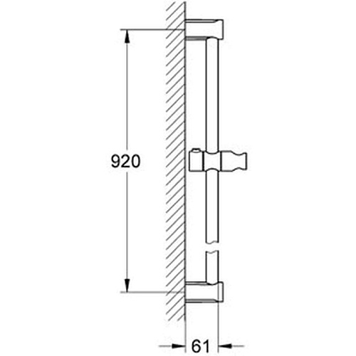 Душевая штанга Grohe New Tempesta Cosmopolitan 27522000