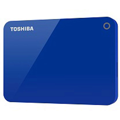 Внешний жесткий диск 2.5" 2Tb Toshiba HDTC920EL3AA 5400rpm USB3.0 Canvio Advance Синий
