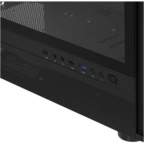 Корпус ATX Miditower PcCooler ME200 Mesh BK Black