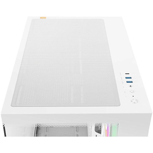 Корпус ATX Miditower Ocypus Gamma C74 BK ARGB White