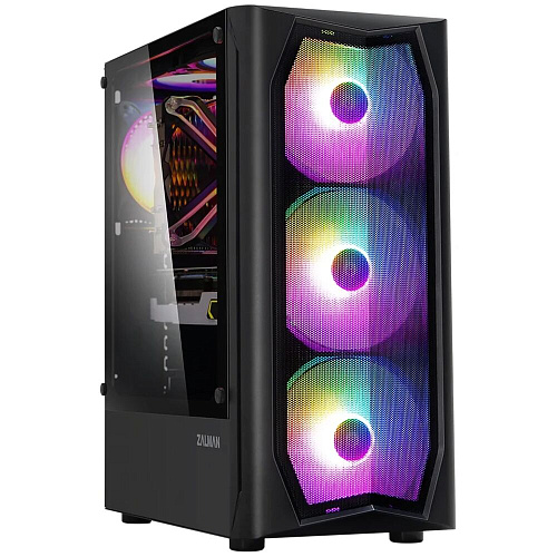 Корпус ATX Miditower Zalman N4 Black УЦЕНКА