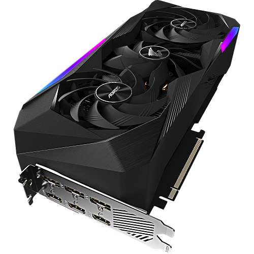 Видеокарта Gigabyte GeForce RTX 3070 Ti 8192Mb, Master 8G (GV-N307TAORUS M-8GD) 3xHDMI, 3xDP, Ret