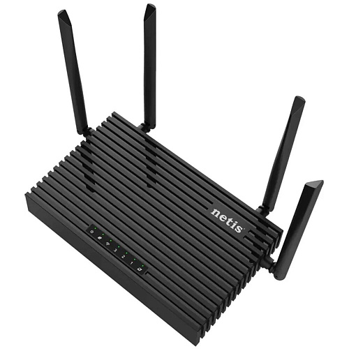 Беспроводной маршрутизатор Netis NX32U, 802.11ax, 2976Мбит/с, 2.4ГГц и 5ГГц, 3xLAN, 1xWAN, USB NETIS