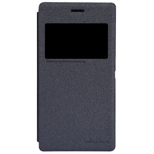 Чехол для Sony D2303\D2302 Xperia M2\Xperia M2 dual Nillkin Sparkle черный