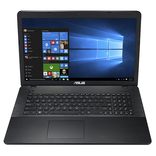 Ноутбук Asus X751SA-TY165T Intel N3710/4Gb/500Gb/17.3" HD+/DVD/Win10 Black
