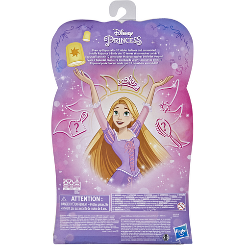 Кукла Hasbro Disney Princess Стильный сюрприз Рапунцель F07815X0