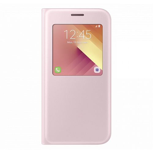 Чехол для Samsung Galaxy A7 (2017) SM-A720F S-View Standing Cover розовый