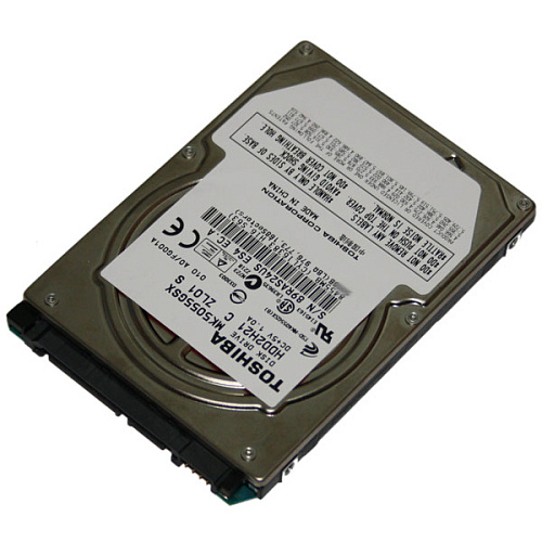 Жёсткий диск 2.5" 320Gb Toshiba (MK3263GSX) 8Mb 5400rpm SATAII