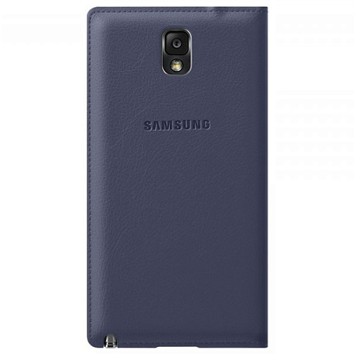 Чехол для Samsung Galaxy Note 3 N9000\N9005 Samsung Flip Wallet синий