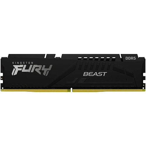 Модуль памяти DIMM 32Gb DDR5 PC44800 5600MHz Kingston Fury Beast Black EXPO (KF556C36BBE2-32)