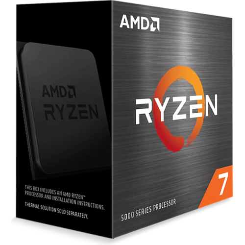 Процессор AMD Ryzen 7 5800X, 3.8ГГц, (Turbo 4.7ГГц), 8-ядерный, L3 32МБ, Сокет AM4, BOX
