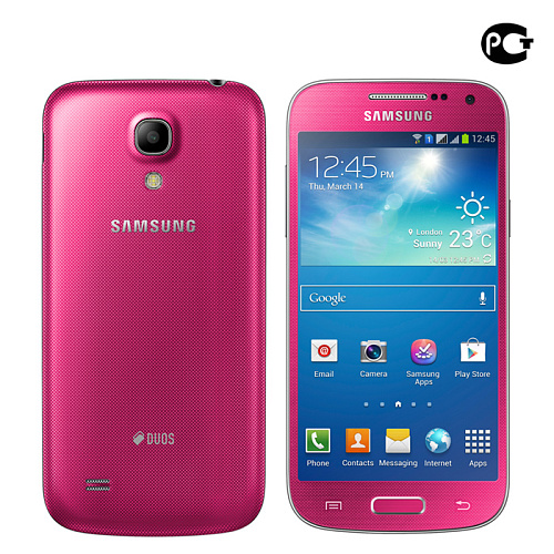 Смартфон Samsung I9192 Galaxy S4 mini Duos 8GB Pink
