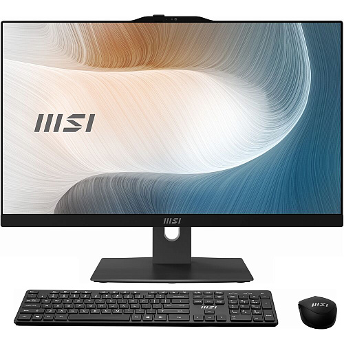 Моноблок MSI Modern AM242P 1M-1663XRU 23.8" FullHD Core 5 120U/16Gb/256Gb SSD/Wireless Kb+m/DOS Black