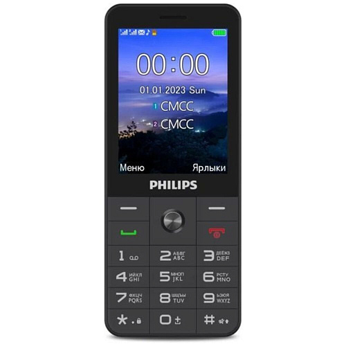 Мобильный телефон Philips Xenium Е6808 Black