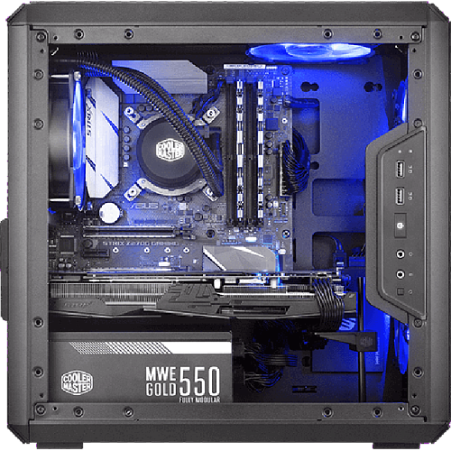 Корпус MicroATX Minitower Cooler Master MasterBox Q300L MCB-Q300L-KANN-S00 Black
