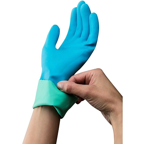 Перчатки Vileda Comfort & Care с кремом для чувствительной кожи, размер M