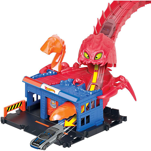 Mattel Hot Wheels Сити Полицейский участок со скорпионом HDR29/HDR32
