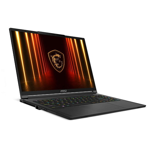 Ноутбук MSI Stealth A16 AI+ A3XWHG AMD Ryzen AI 9 370HX/32Gb/2Tb SSD/NV RTX5070Ti 12Gb/16" QHD+ OLED/DOS Core Black