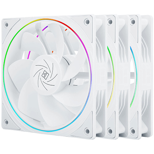 Вентилятор 120x120 Thermalright TL-S12RW X3 Reverse ARGB 3pcs-pack White Ret