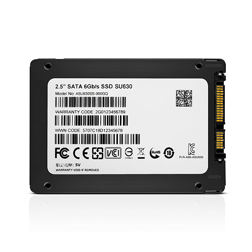 Внутренний SSD-накопитель 960Gb A-Data Ultimate SU630 ASU630SS-960GQ-R SATA3 2.5"