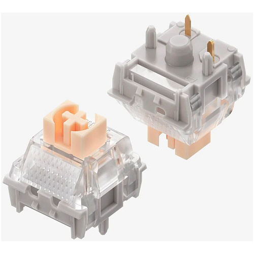 Клавиатура беспроводная Nuphy Kick75 Wireless (Blush Max Switch) RGB (русская раскладка) Tape Grey