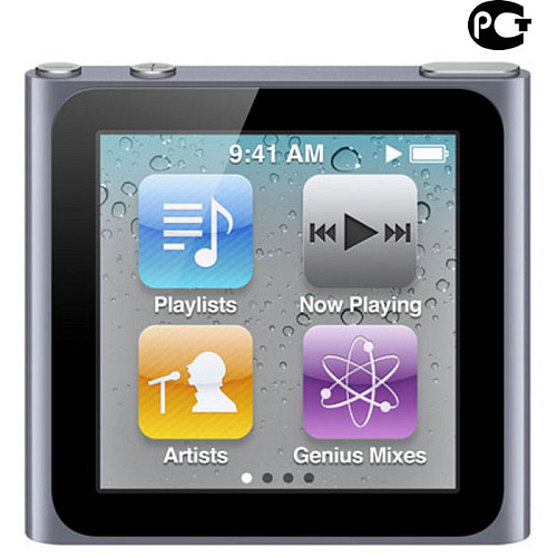 MP3-плеер Apple iPod nano 6 6G Generation 16gb Graphite (MC694QBA)