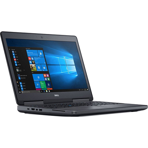 Ноутбук Dell Precision 7520 E3-1505M/16Gb 2400Mhz/2Tb+512Gb SSD/NV Quadro M2200 4Gb/15.6" UltraHD/Win10Pro