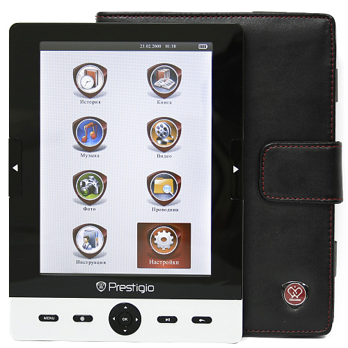 Электронная книга Prestigio Libretto PER3072B 800x600 TFT 7"