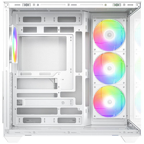 Корпус ATX Miditower ID-Cooling View 510 ARGB Wh White