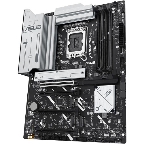 Материнская плата ASUS Prime Z890-P Z890 Soc-1851 4xDDR5, 4xSATA3, RAID, 4хM.2, 4xPCI-E16x, 3xUSB3.2, 1xUSB3.2 Type C, DP, HDMI, 2.5Glan, ATX