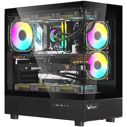 Корпус ATX Miditower Formula Crystal Z8 Floe Black