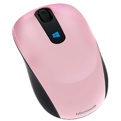 Мышь Microsoft Sculpt Mobile Mouse Pink USB 43U-00020K + карта номинал 200 руб