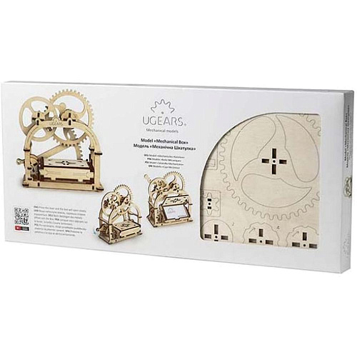 Конструктор 3D-пазл Ugears - Механическая шкатулка