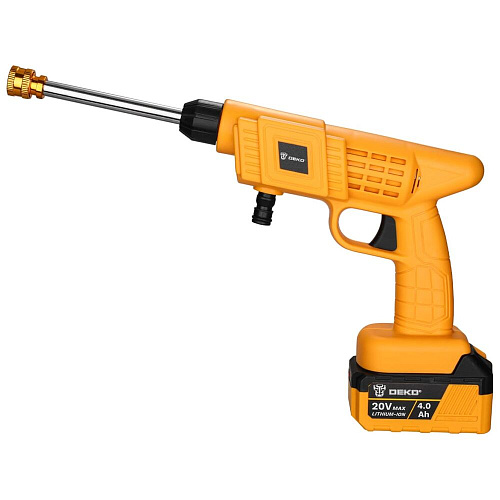 Мойка высокого давления Deko DKCW25, 40 бар, 1x4.0Ач 063-4490