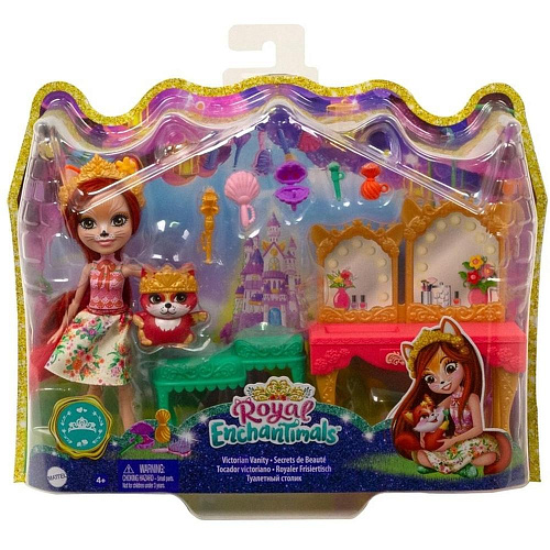 Enchantimals Mattel Сюжетный игровой набор GJX35/GYJ05 Туалетный столик