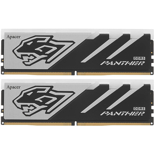 Модуль памяти DIMM 32Gb 2х16Gb DDR5 PC48000 6000MHz Apacer Panther RGB Grey (AH5U32G60C6229BAA-2)