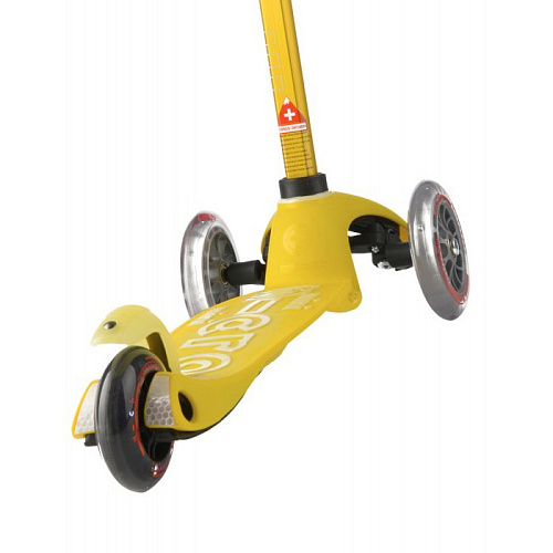 Самокат Mini Micro Deluxe желтый