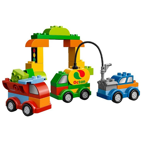 LEGO DUPLO Машинки-трансформеры