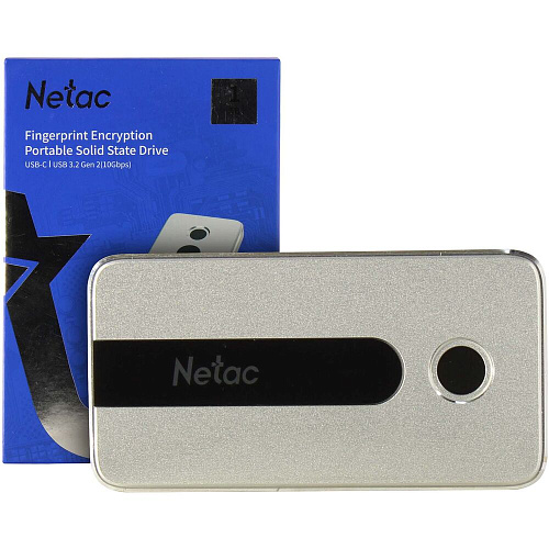 Внешний SSD-накопитель 1Tb Netac NT01Z11-001T-32SL USB-C черный