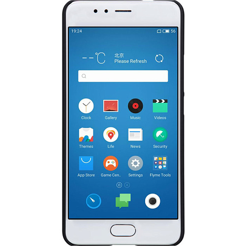 Чехол для Meizu M5S Nillkin Super Frosted Shield, черный 