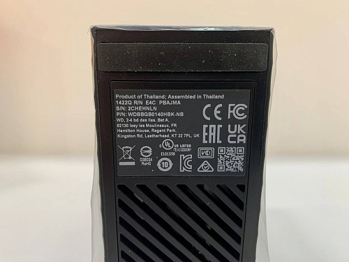 Внешний жесткий диск 3.5" 14Tb WD My Book WDBBGB0140HBK-EESN USB 3.0 Черный УЦЕНКА