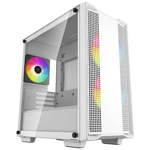 Корпус MicroATX Minitower Deepcool CC360 WH ARGB белый