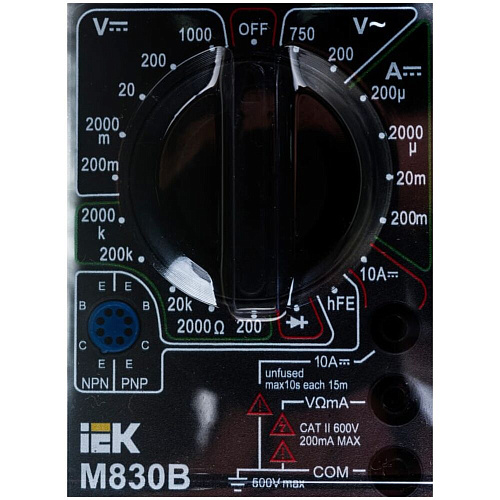 Мультиметр IEK Universal M830B