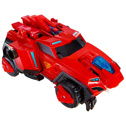 Dinoster Мега-трансформер 4-в-1 Диностер Раптор Трон 3 режима игры УЦЕНКА