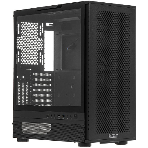 Корпус ATX Miditower PcCooler ME200 Mesh BK Black
