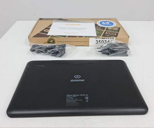 Планшет Digma Optima 1027N 3G черный УЦЕНКА